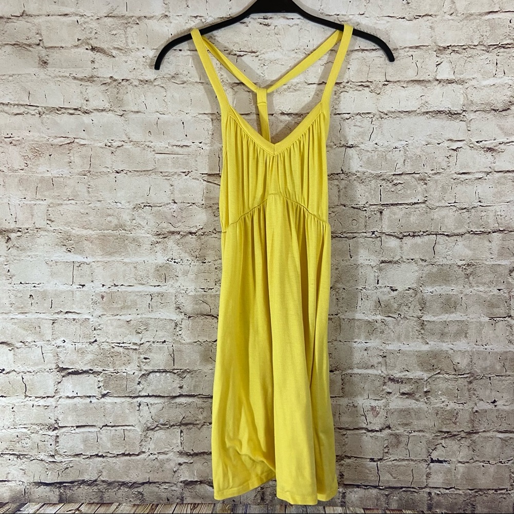 Mossimo yellow summer dress size small